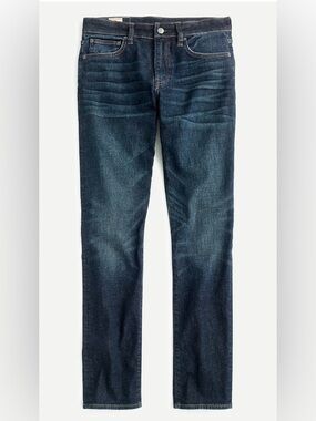 JCrew 484 Slim-fit jean in stretch dark worn in Japanese denim 34 X 32
